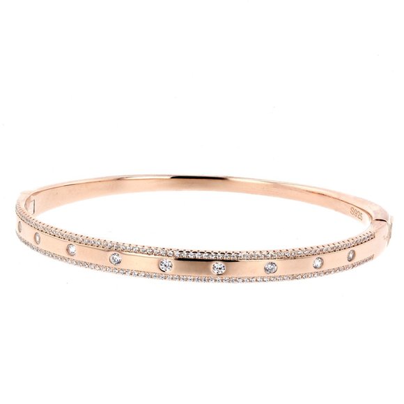 Silver Bangle Bracelet